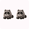 Jimothy Raccoon Plush 2PCS