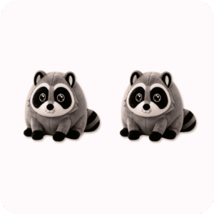 Jimothy Raccoon Plush 2PCS
