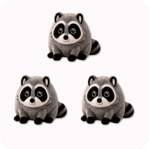 Jimothy Raccoon Plush 3PCS